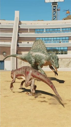 JWE3 Indoraptor vs Spinosaurus #shorts #dinosaur #jurassicworld