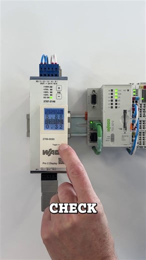 Stop guessing and start seeing. 👀 With the WAGO Pro 2 Display Module, you get real-time insights into voltage, current, uptime and more, no additional cabinet space required... #WAGO #electronics #engineering #electricalengineering #SpaceSaving #WAGOElectronics #modulardesign #Interface | WAGO - UK & Ireland