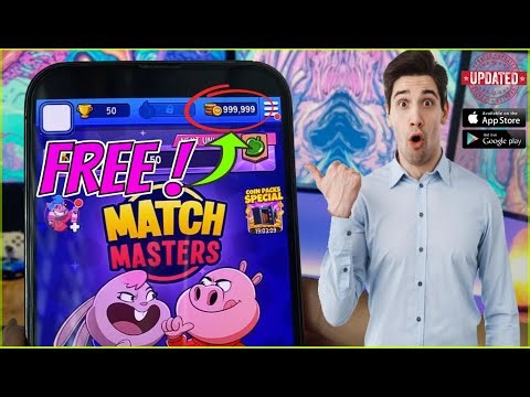 Match Masters Mod Hack - How I Got Unlimited Coins and Boosters For FREE! (iOS/Android)