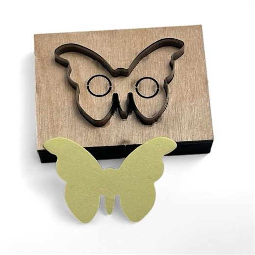 Butterfly Keychain Leather Die Cut Mold – Custom Size DIY Hollow-carved Punch Die Set for Leather Die Cutting - Etsy