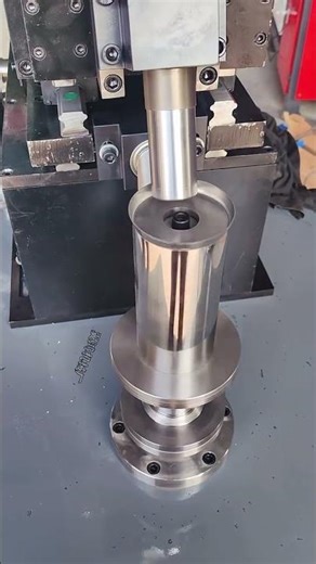 Round tube spinning and flanging. #tube