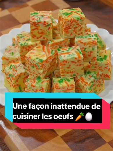 Une façon totalement inattendue de cuisiner les carottes 🥕🥚 Mélangées aux œufs puis cuites à la vapeur, elles deviennent ultra fondantes et savoureuses, dignes d’un plat de grand restaurant ✨ #cuisinechinoise #recettefacile #oeuf #oeufvapeur #carotte