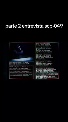 #scp049 #scp #fypシ゚viral #fyppppppppppppppppppppppp #entrevista