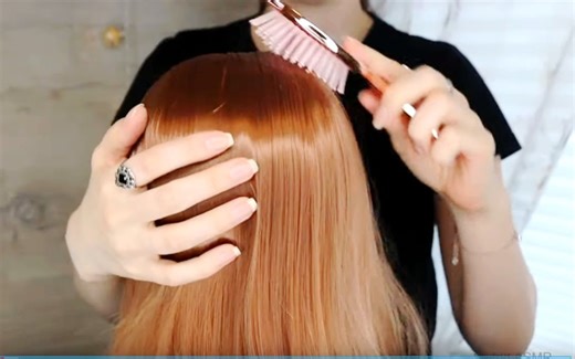 【Solfrid】梳头发的声音 助眠安眠向_哔哩哔哩_bilibili