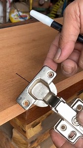 1.3M views · 7.3K reactions | Quick and Easy Way to Install Cabinet Hinges #woodworking #diy #ideas #tips #tipsandtricks #techniques #skills #alat #woodworkingtools #furniture #diyproject #carpentry | Diy Woodworking | Facebook