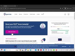 How to Sign-up for Experian Boost