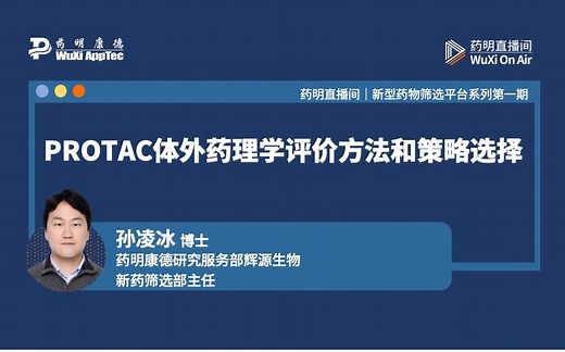 新型药物筛选平台系列(一)：PROTAC体外药理学评价方法和策略选择