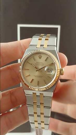 Rolex Oysterquartz Datejust Steel Yellow Gold Watch 17013 Review | SwissWatchExpo
