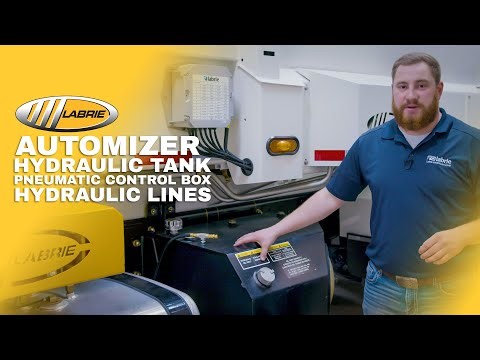Labrie™ Automizer Hydraulic Tank, Pneumatic Control Box, Hydraulic Lines