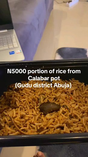 N5000 Rice Portion: Calabar Pot Experience