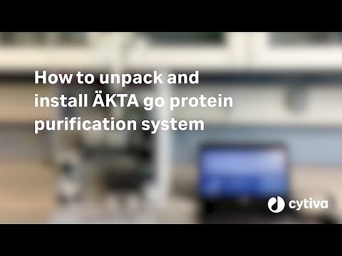 Unpack and install your ÄKTA™ go protein purification system