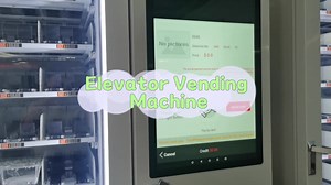 Refrigerated Automatic Food Vending Machine Selling Frozen Fruit Smoothie Blender with Elevator