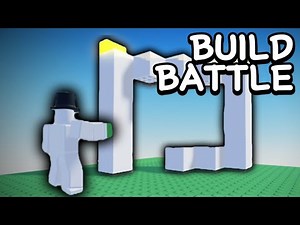 i Hosted a Build Battle in The Chosen One! (Roblox)