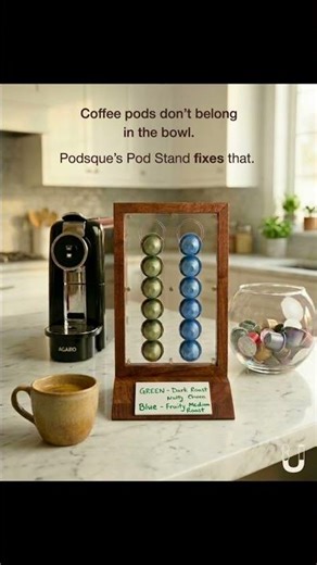 Coffee pods don’t belong in a bowl! #podsque #coffeepods #coffeeenthusiast #coffeeaddict #coffeelove
