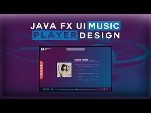 JavaFx UI: Music Player Design