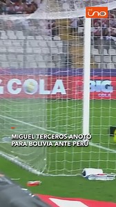 850K views · 7K reactions | #Deportes| Miguel Terceros anotó de penal para la selección boliviana en el estadio Nacional de Lima ante los incaicos. Más información en www.reduno.com.bo #RedUno #RedUnoDigital #Notivisión | Red Uno de Bolivia | Facebook