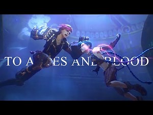 Jinx vs Vi - To Ashes And Blood (Show Version) | Arcane Season 2 Soundtrack MV