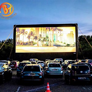 [Hot Item] Outdoor Inflatable Projection Cinema Movie Screen for Sale