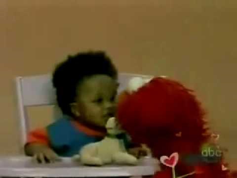 Elmo Meets a Baby