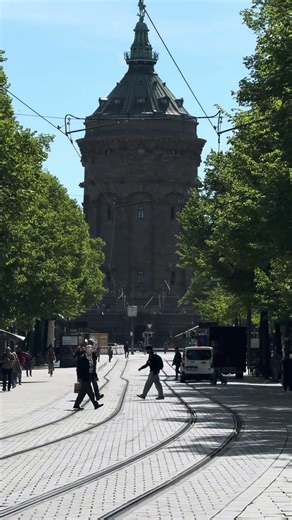 Mannheim Germany Busy shopping day #walkingtour #mannheim