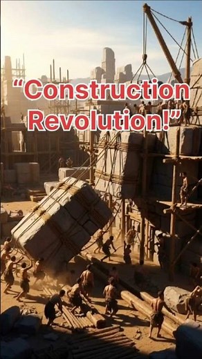 How Construction Evolved: Ancient to Modern in 1 Minute!