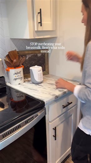 I used to get impatient warming bottles and would try every “quick fix”… microwaving it, running it under super hot water, and I’d end up overheating the breast milk. Which I didn’t realize meant the nutrients I worked so hard to pump? Gone. The Grownsy Bottle Warmer warms thaws safely and evenly, so I’m not rushing or ruining milk anymore 🙌 It’s on an Amazon Limited Time Deal right now my code ALEXAND12 stacks with it. Comment “WARMER” and I’ll send you the link! #grownsy #grownsybottlewarmer 