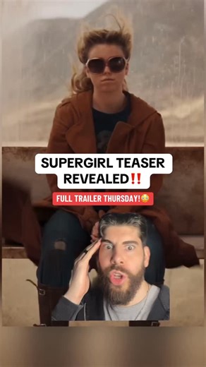 Sammy J on Instagram: "Supergirl teaser - - - #supergirl #dcu #dcuniverse #dccomics #dc #jamesgunn #superman #movie #movienews #explore #explorepage"