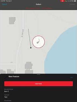 Create a Line Feature with Multiple Segments in Field Maps