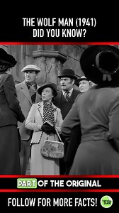 Super cool! One of the most underrated of the original monster movies. #thewolfman #wolfman #thewolfman1941 #thewolfmanmovie #georgewaggner #clauderains #ralphbellamy #evelynankers #warrenwilliam #patricknowles #belalugosi #curtsiodmak #horror #horrormovies #horrormovie #40smovies #40smovie #1940smovies #scottneumyer #didyouknowthis #didyouknowthat #movietrivia #triviadude | Scott Neumyer