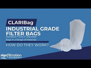 Installation of CLARIBag Filter Bags in BFOS Housing Unit - Siga Filtration