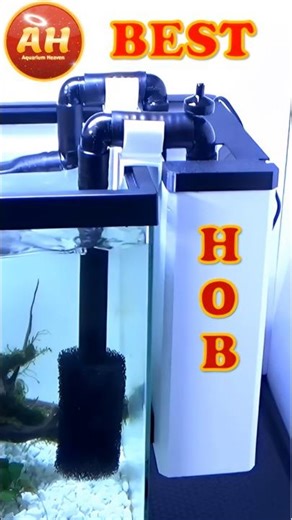 diy hang on back aquarium filter #shorts #fishtank #hob #filter