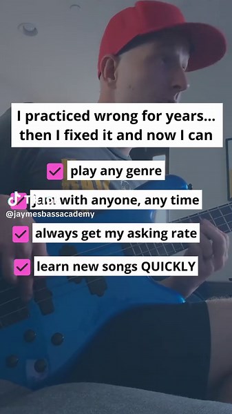 Intentional Bass Guitar Practice for Growth