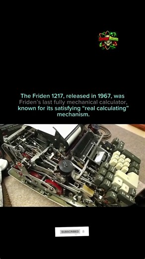 This 1967 Mechanical Calculator Looks Like It's Thinking! 🤯⚙️