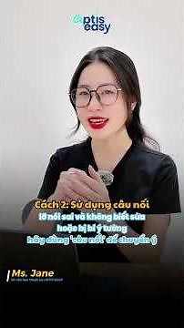 Chữa Cháy Ngay Khi Nói Sai Speaking Aptis: 3 Bí Kíp "Cứu Sống" Điểm Số!