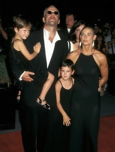 39K views · 71 reactions | “She stole the show—again.” At 66, Demi Moore lit up the red carpet in a bold red gown, standing proudly alongside her three daughters ❤️ See the stunning photos in the comments  | Know It All: About Everything | Facebook