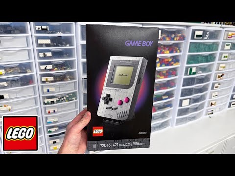 Building the LEGO Gameboy
