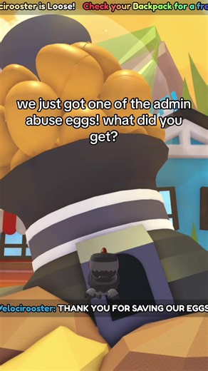 comment what you got from the new admin abuse eggs! #adoptme #roblox #fyp #goviral #adminabuse