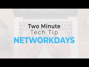 Two Minute Tech Tip: Mastering NETWORKDAYS Formula in SmartSheet