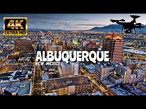 Albuquerque, New Mexico In 4K By Drone - Amazing View Of Albuquerque, New Mexico
