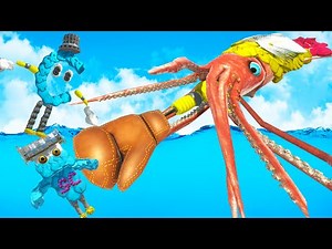 We Created One Punch Squid in Animal Revolt Battle Simulator Multiplayer!