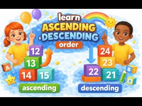 🔥Learn Ascending & Descending Order in Hindi | Number Order for Kids😱 Kids Super Fast #kids #shorts