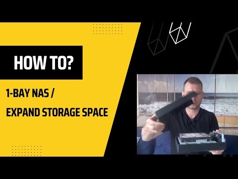 Increase storage space on 1-bay NAS (HDD upgrade)