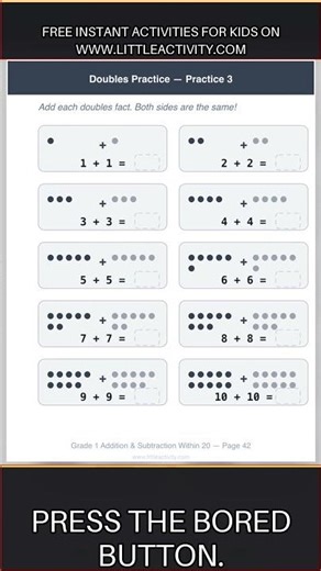 1st Grade Addition & Subtraction Within 20