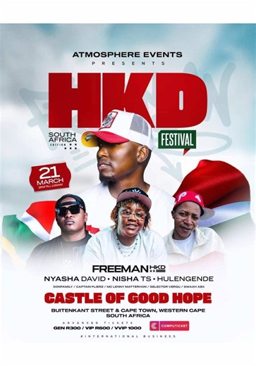 The countdown is on! ⏳ 11 DAYS TO GO! The HKD Festival takeover is coming to Cape Town 🔥 21 March • Castle of Good Hope Tag your festival crew 👇 #HKDFestival #HKDMovement #CapeTownEvents #zimcapetown🇿🇼🇿🇦🇬🇧🇺🇸 #zimtiktokers🇿🇼🇿🇼🇿🇼 #ZimbabweansInSA #zimbabwetiktok🇿🇼🇿🇼🇿🇼🇿🇼 #zimbabweantiktok #zimuk🇬🇧🇿🇼 #capetown @Freeman HKD @Nyasha David @nishats