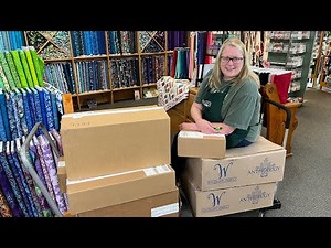 UNBOXING NEW FABRIC! Lollies, Bonbons & All Iowa Shop Hop Fabric (available for 6/1/25 shipping!)