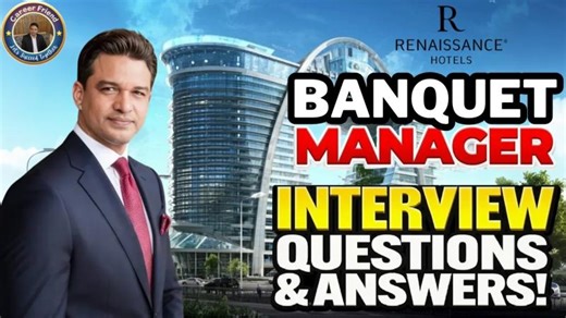 Banquet Manager Interview Questions with Answers | Kamal Hossain Joy