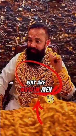 Why Muslim Men CANNOT Wear Gold 🚫💍 #shorts #islam #muslim #halal