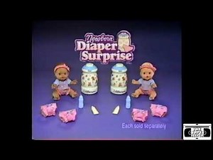 Newborn Diaper Surprise Commercial - 1997
