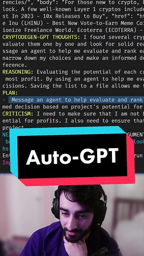 Auto-GPT: Goal-Driven AI for Crypto Project Research