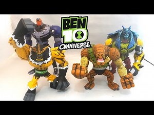 Retro Review: Ben 10 Omniverse Hyper Alien Figures